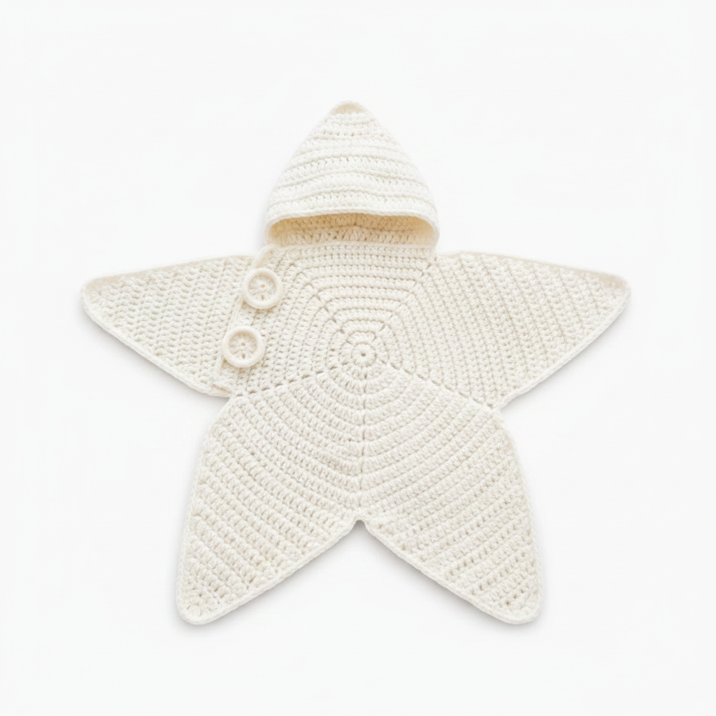 White Little Star Suit